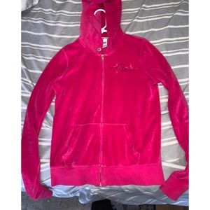 Victoria’s Secret Velour ZIP-up